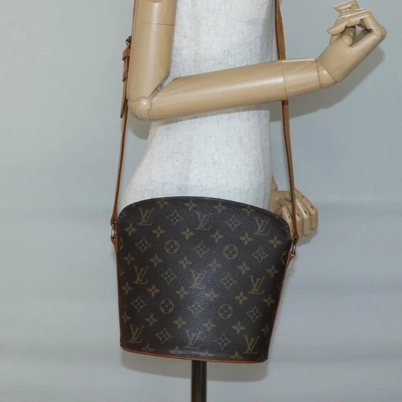 LOUIS VUITTON Monogram Drouot Shoulder Shoulder Bag M51290 LV Auth gh699 - Picture 1 of 16